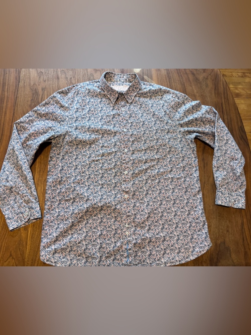 Rocha John Rocha Vintage Ditsy Floral Cotton Shirt in EUC Great Detail & quality